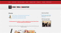 Desktop Screenshot of minortrack.org